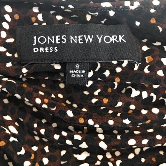 JONES NEW YORK Sleeveless patterned maxi dress - Picture 5 of 5